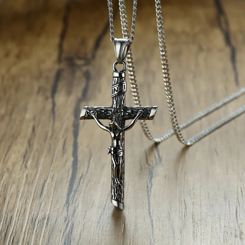 Athena Allure Jesus Cross Pendant