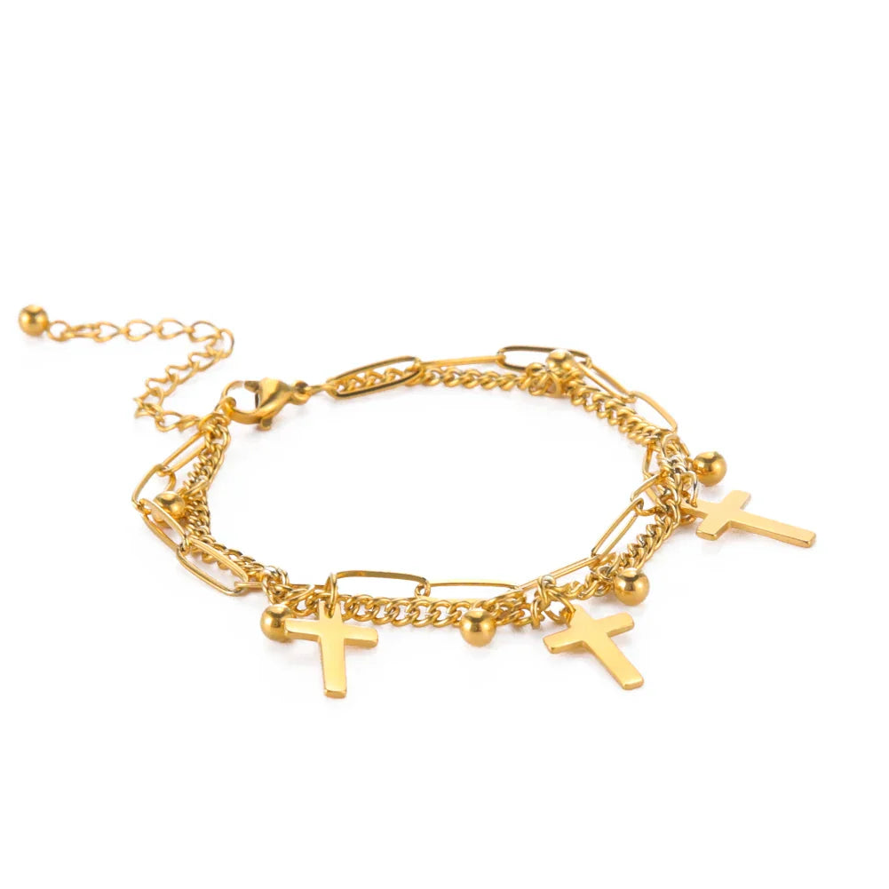 Athena Allure Christian Charm Bracelet