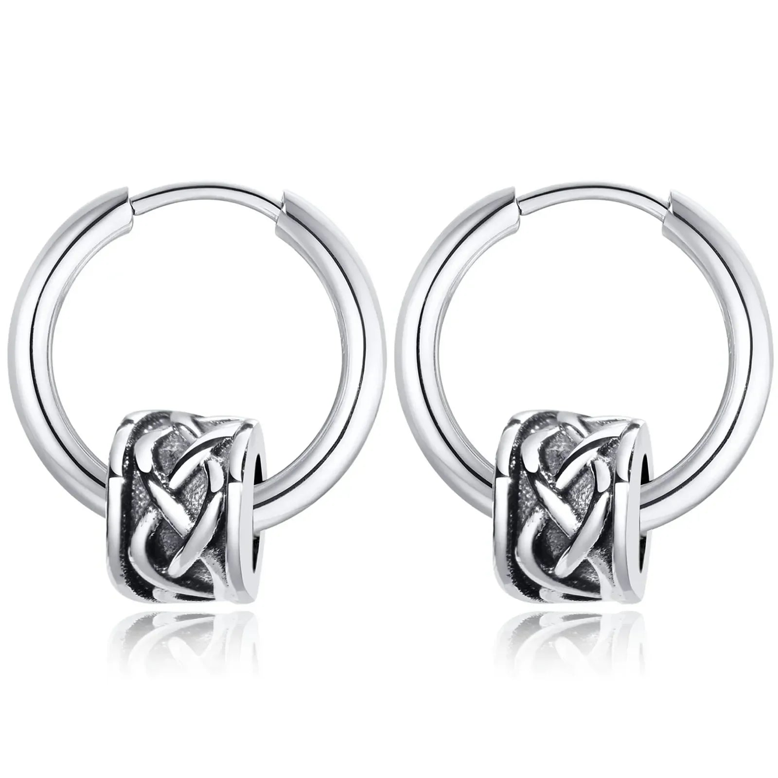 Athena Allure Celtic Knot Hoops
