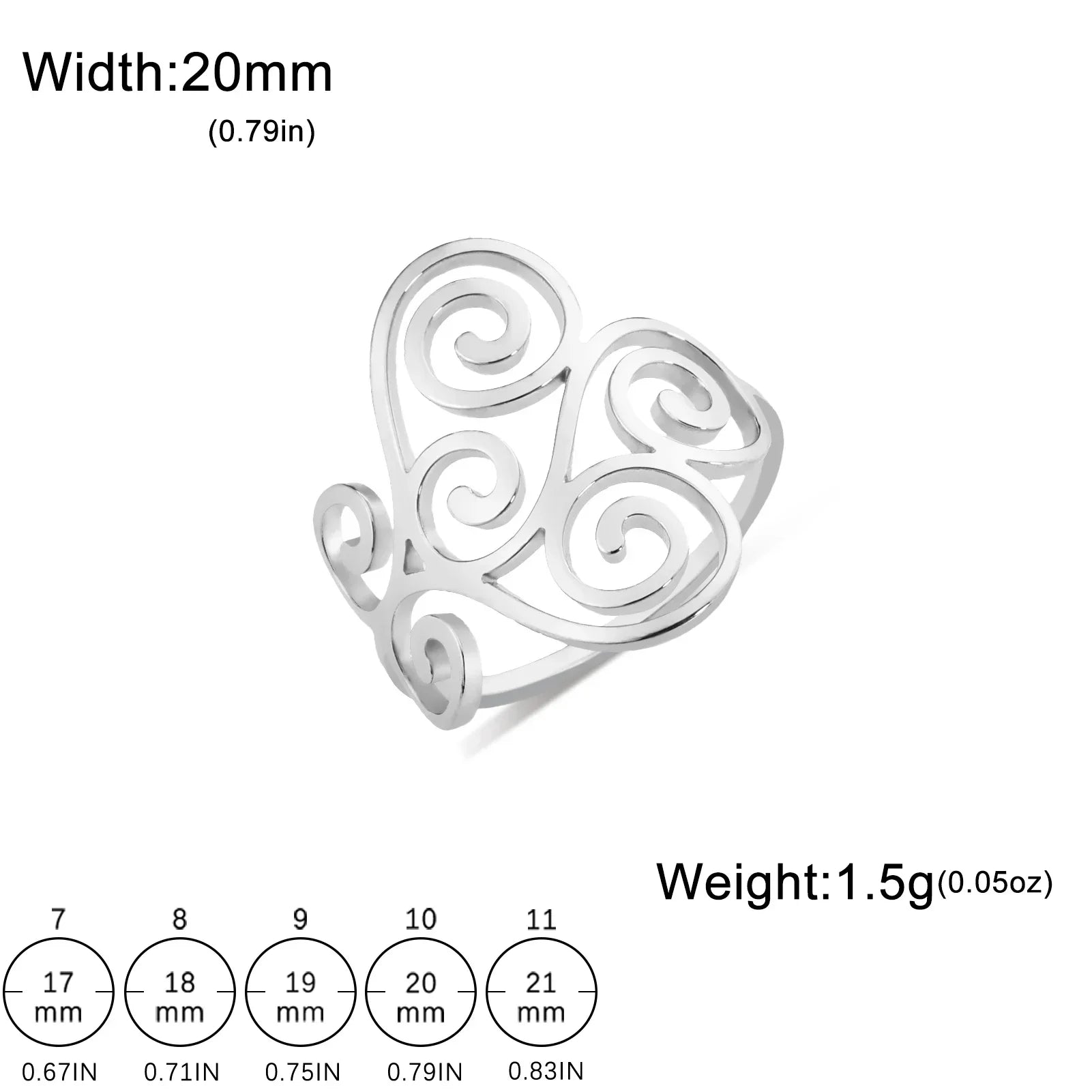 Athena Allure Bohemian Filigree Ring