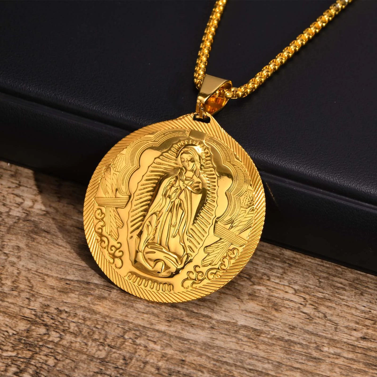 Athena Allure Virgin Mary Pendant