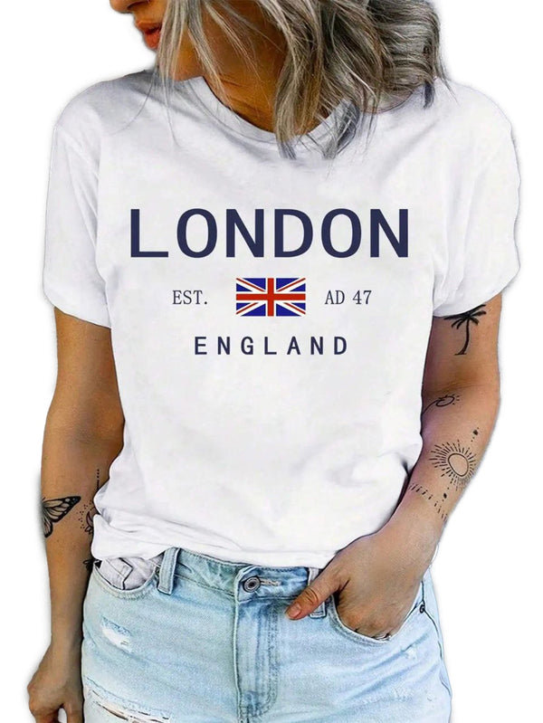 Rovioo London Letter Tee