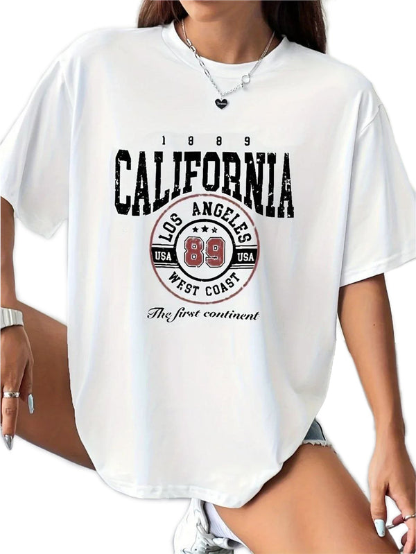 Rovioo California Print Tee