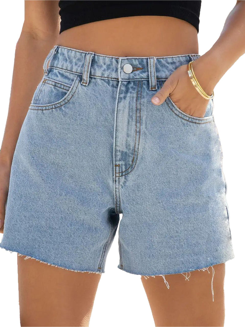 Rovioo Loose Denim Shorts