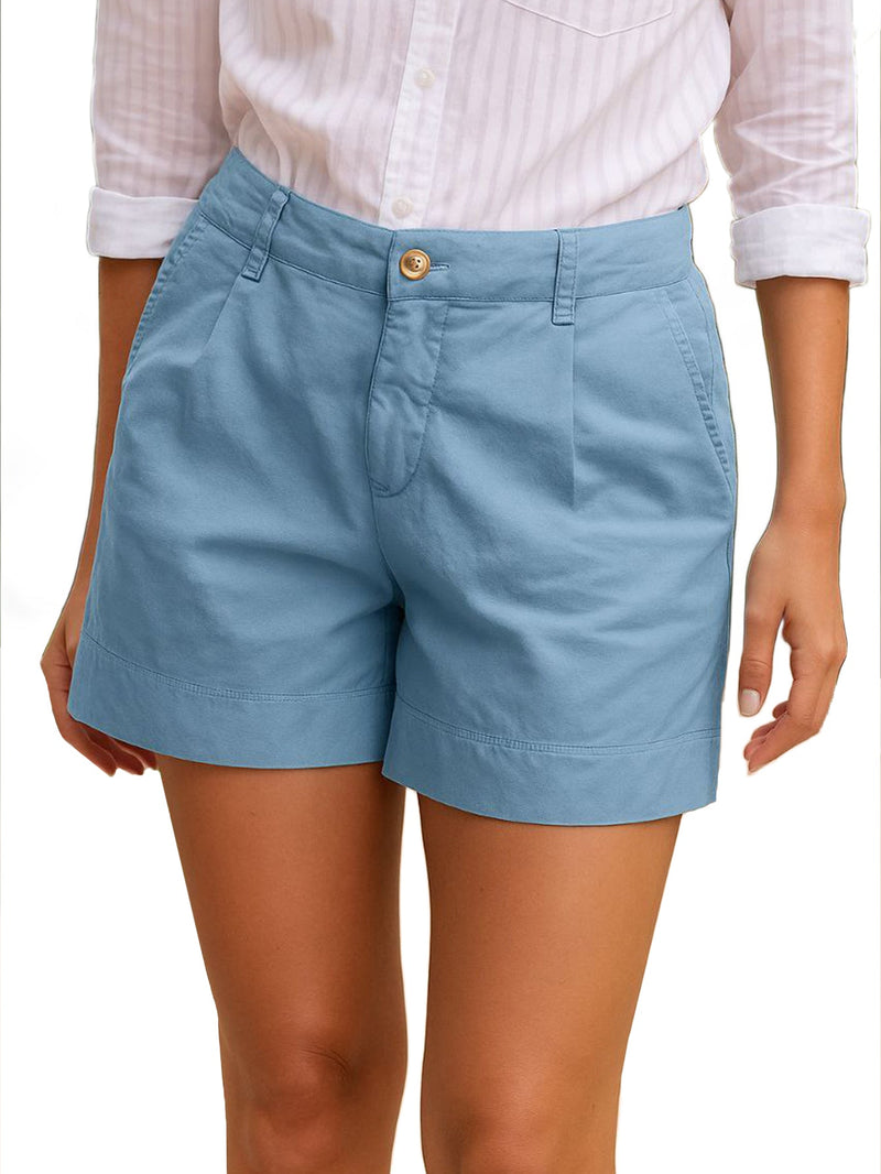 Rovioo Linen Cotton Shorts