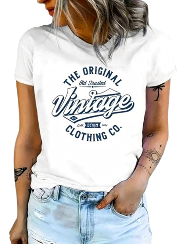 Rovioo Vintage Crewneck Tee