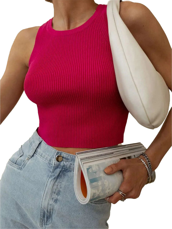 Rovioo Ribbed Knit Tank