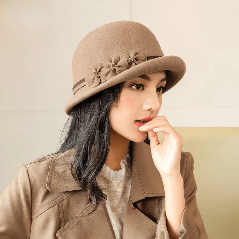 Athena Allure Designer Cloche Hat