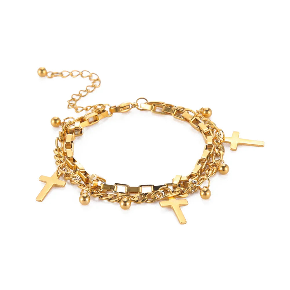 Athena Allure Christian Charm Bracelet