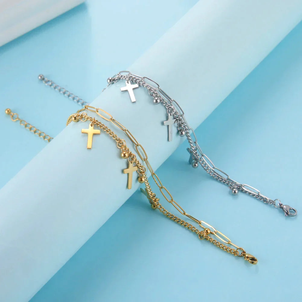 Athena Allure Christian Charm Bracelet