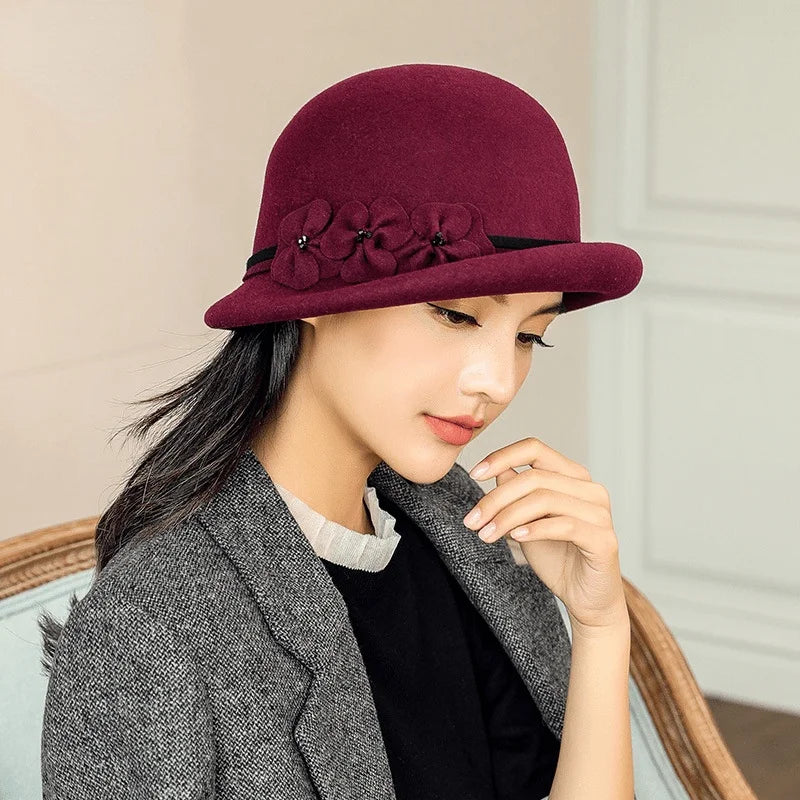 Athena Allure Designer Cloche Hat