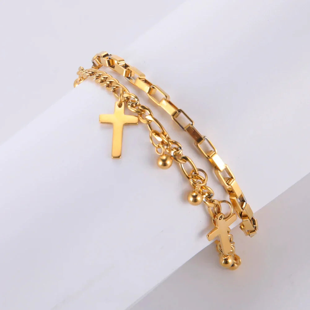 Athena Allure Christian Charm Bracelet