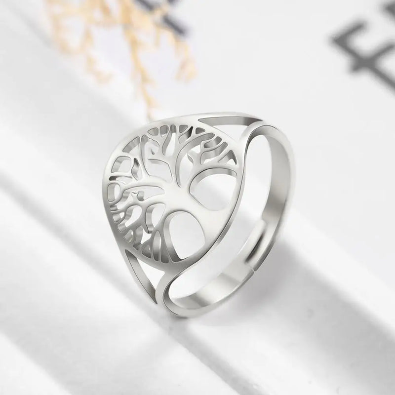 Athena Allure Designer Tree of Life Ring