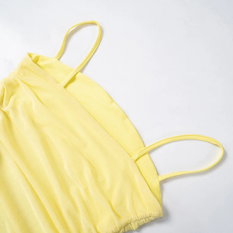 Rovioo Women Sexy Club Two Piece Set Summer Fashion Sleeveless