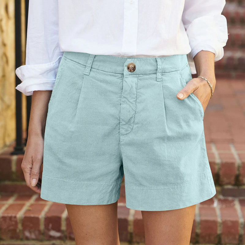 Rovioo Linen Cotton Shorts