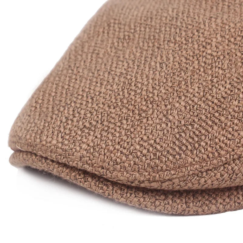 Athena Allure Designer Herringbone Flat Cap