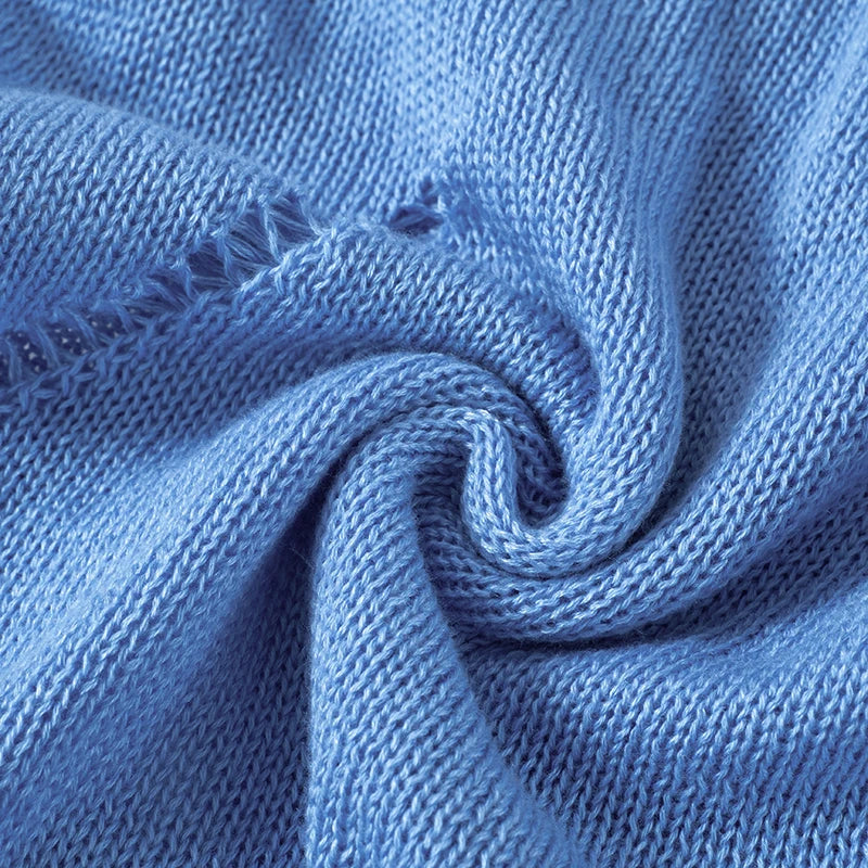 ROVIOO CUTENOVA 2024 Summer Women'S Sexy Hollow Mesh Beah Backless Tops Drawstring Long Skirts Elegant Sexy Party Dresses Club Outfits