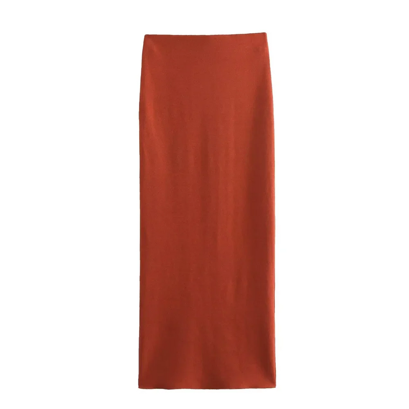 Rovioo Elegant Knit Long Skirt