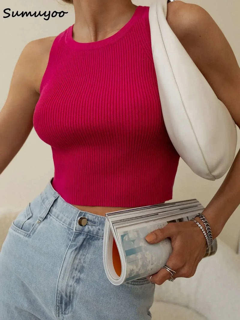 Rovioo Ribbed Knit Tank