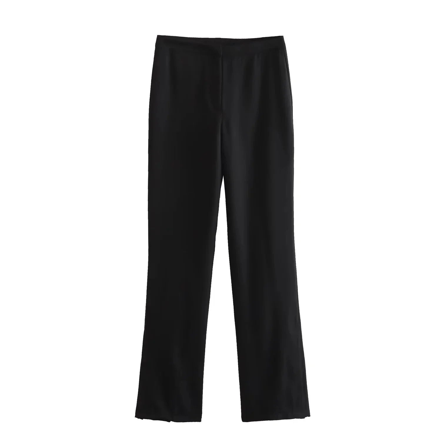 Rovioo Chic Slit-Leg Bottoms