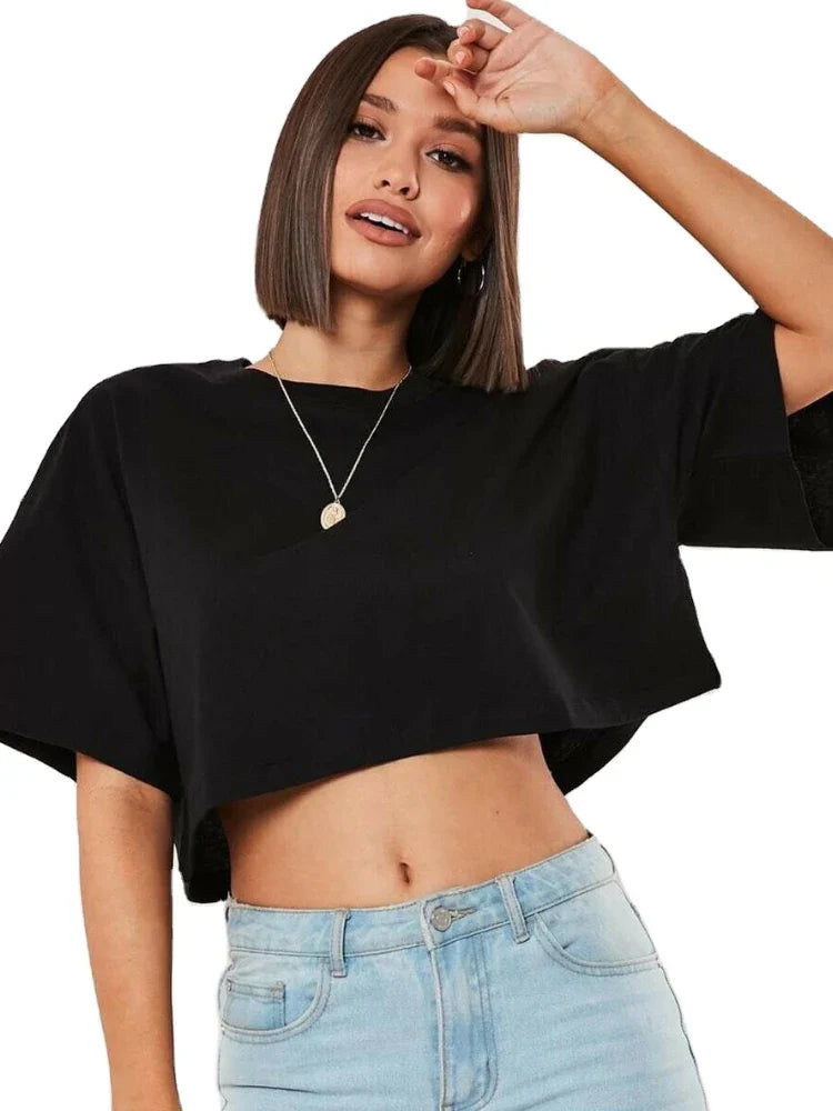 Rovioo Active Crop Tee