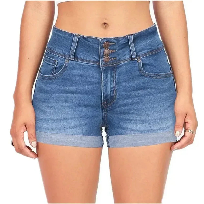 Rovioo Flex Denim Shorts