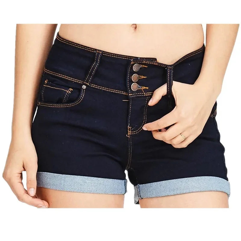 Rovioo Flex Denim Shorts
