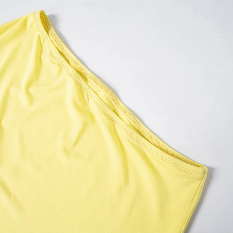 Rovioo Women Sexy Club Two Piece Set Summer Fashion Sleeveless