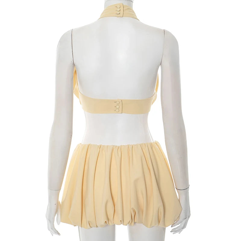 Rovioo CUTENOVA Women’s Summer New Fashion Two-Piece Set