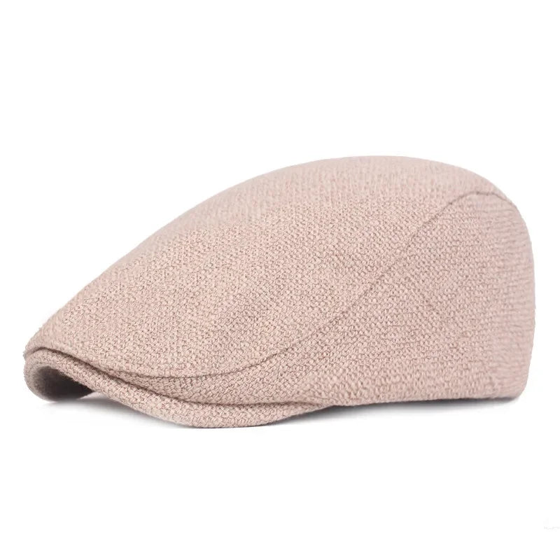 Athena Allure Designer Herringbone Flat Cap