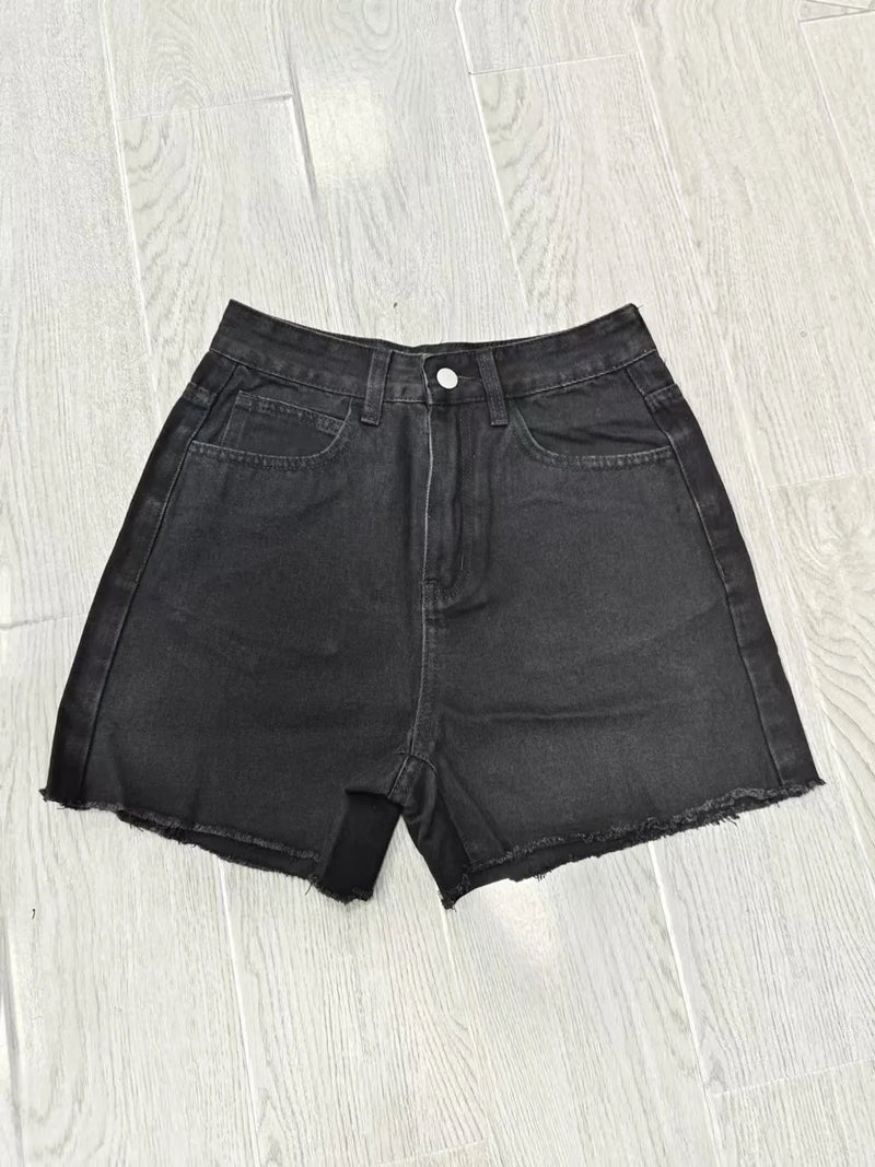 Rovioo Loose Denim Shorts