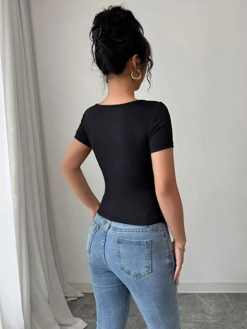 Rovioo Floral Elegance Tee