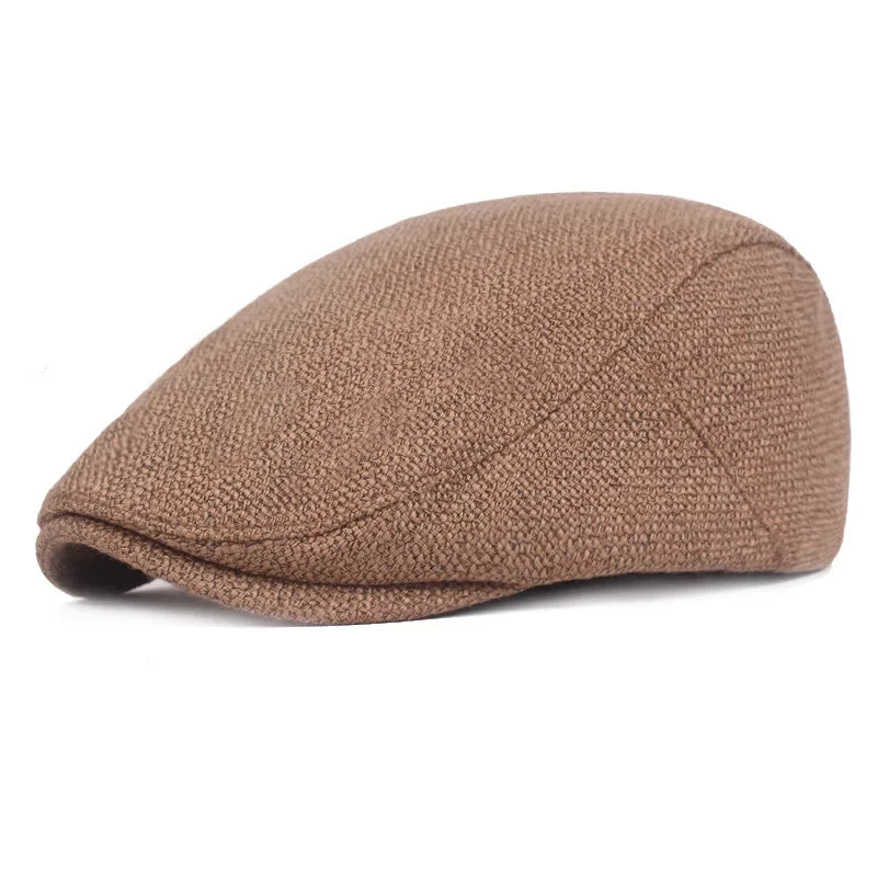 Athena Allure Designer Herringbone Flat Cap