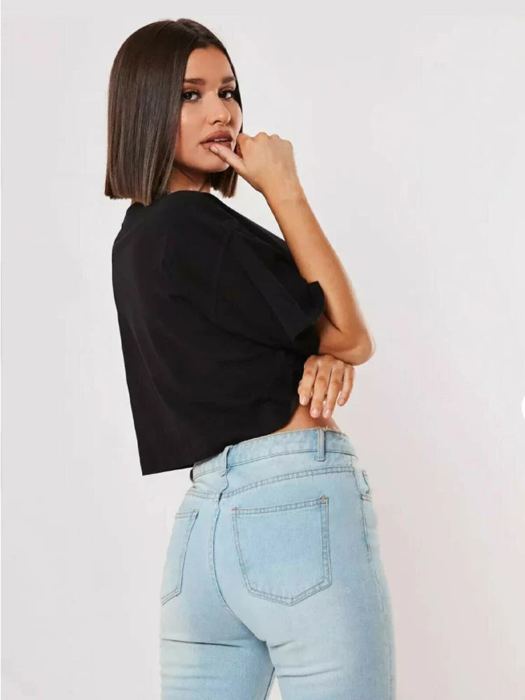 Rovioo Active Crop Tee