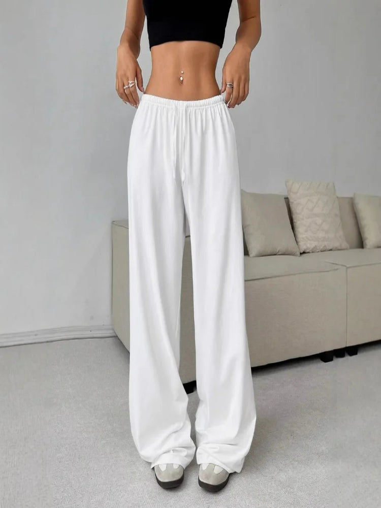 Rovioo relaxed Wide-Leg Sweatpants