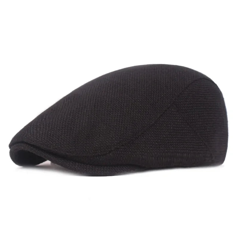 Athena Allure Designer Herringbone Flat Cap