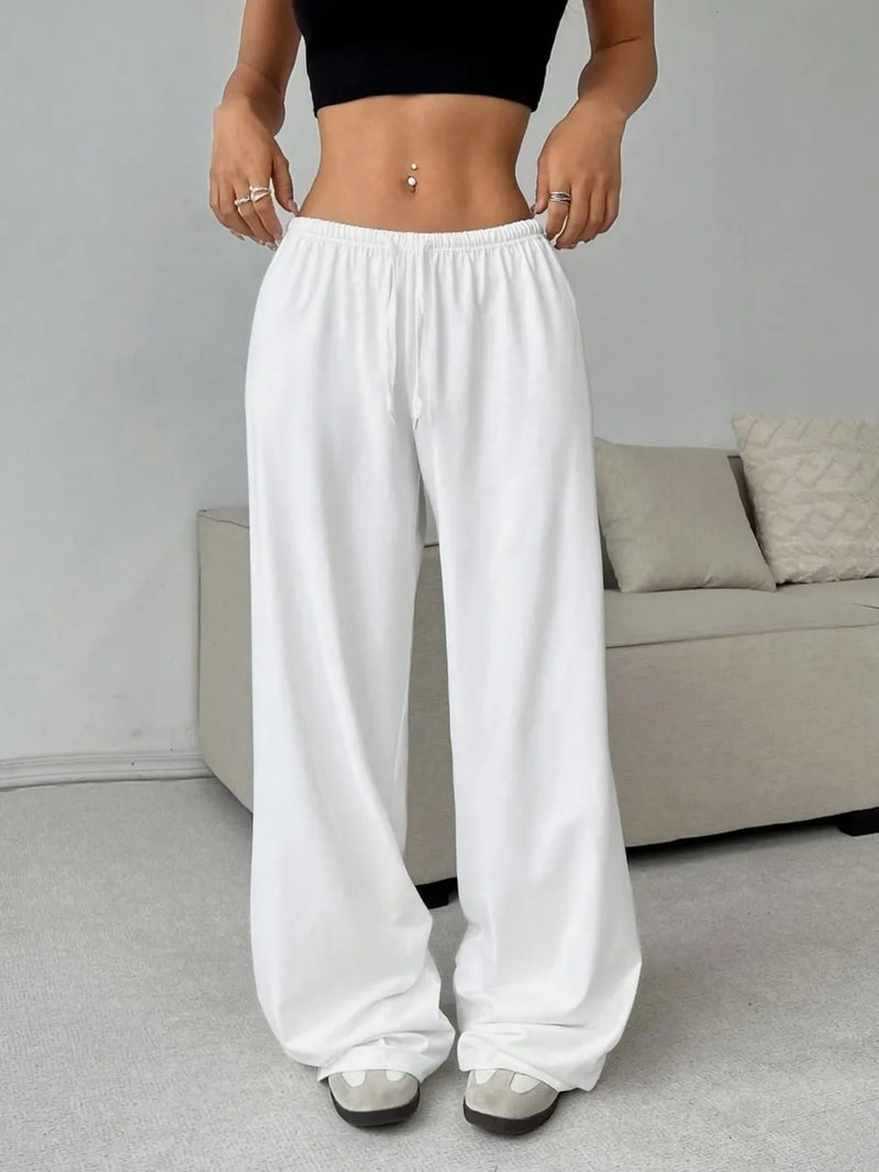 Rovioo relaxed Wide-Leg Sweatpants