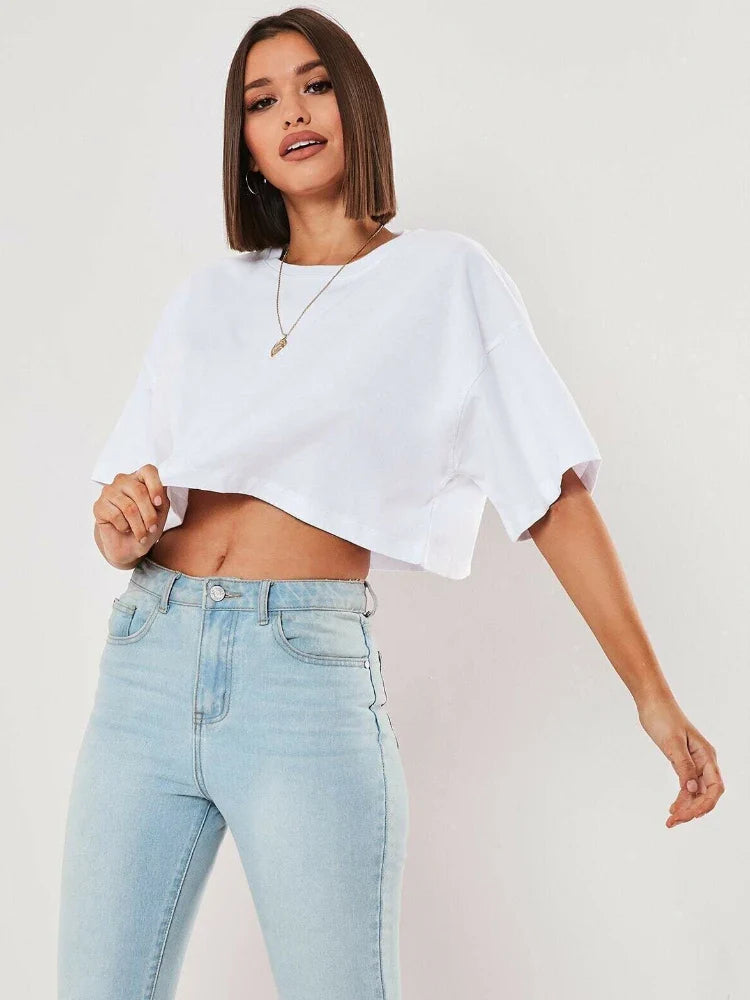 Rovioo Active Crop Tee
