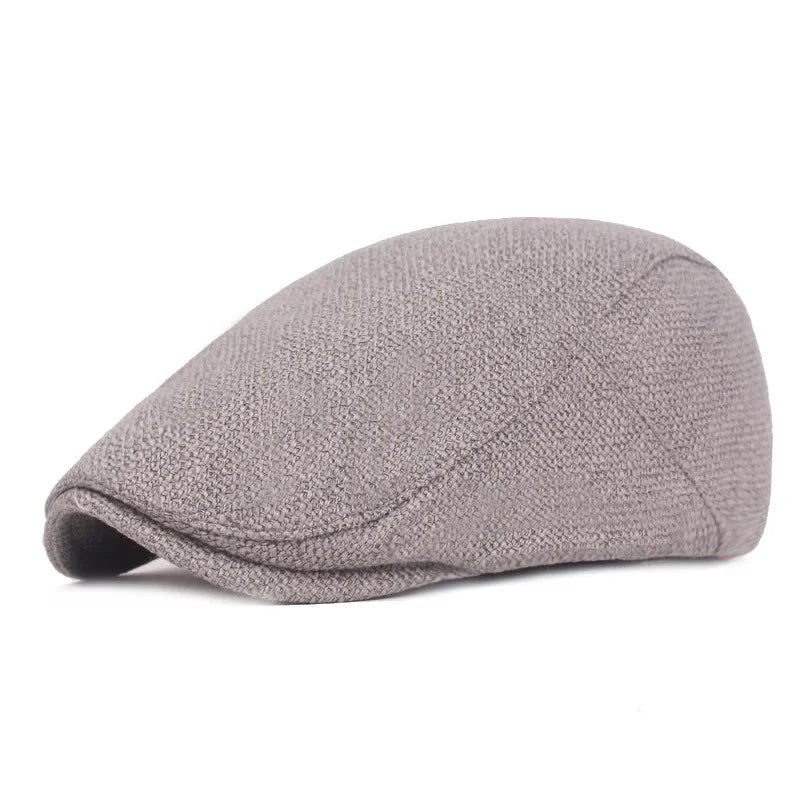 Athena Allure Designer Herringbone Flat Cap