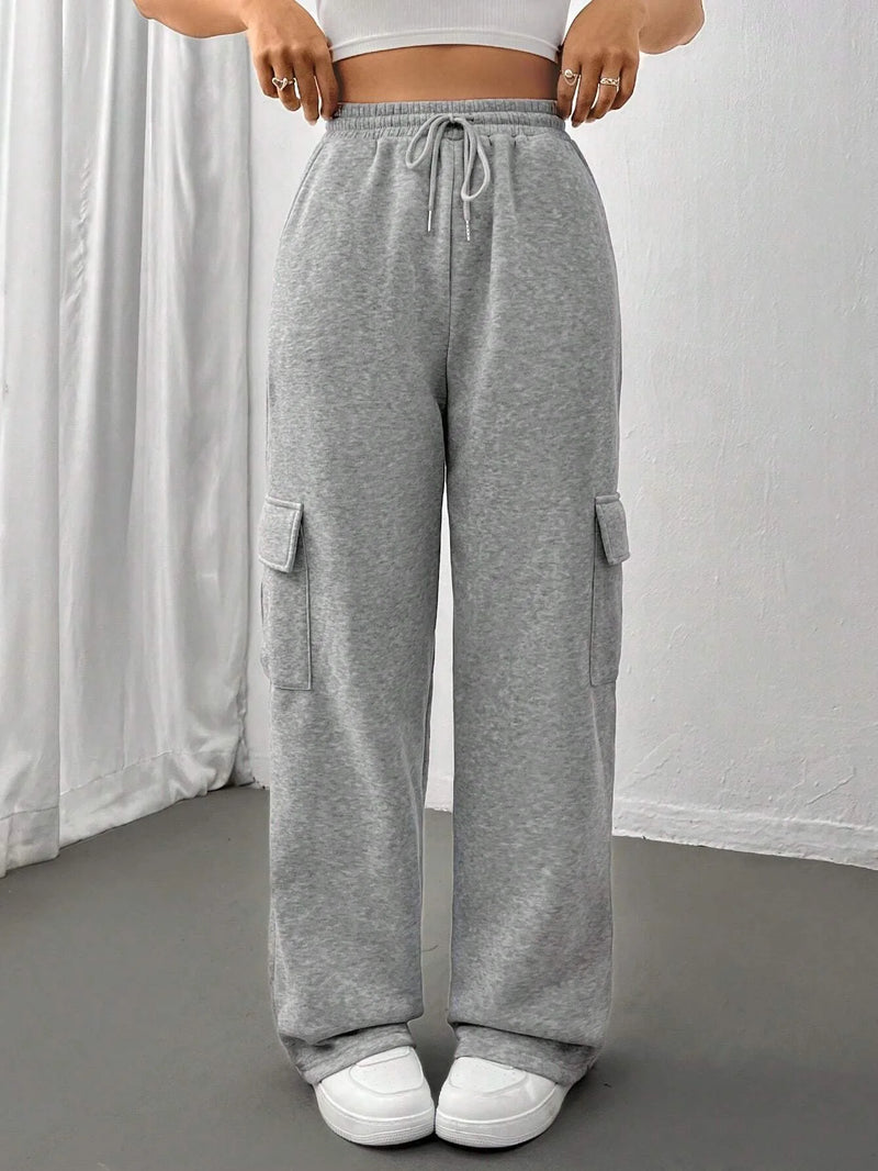 Relaxed Cargo Joggers with Pockets