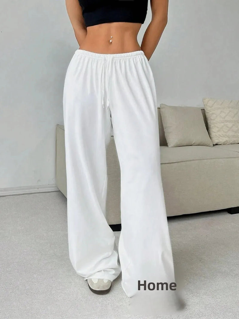 Rovioo relaxed Wide-Leg Sweatpants