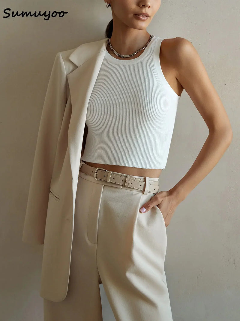 Rovioo Ribbed Knit Tank