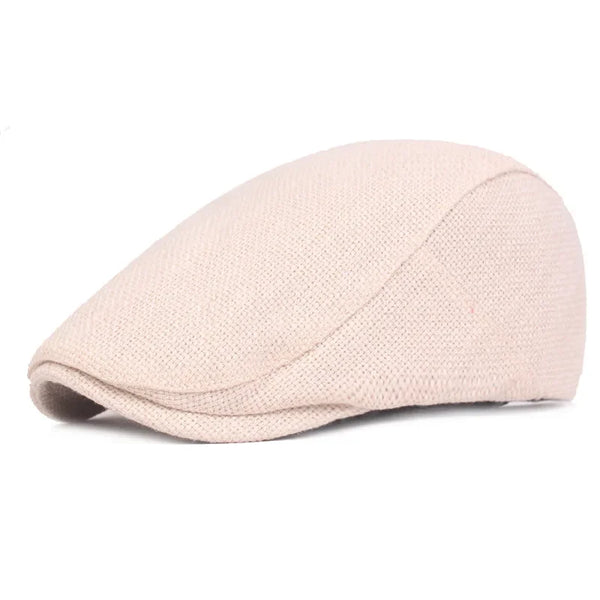 Athena Allure Designer Herringbone Flat Cap