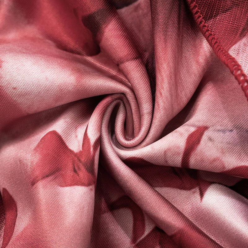 ROVIOO CUTENOVA Floral Ruffle Halter Romper