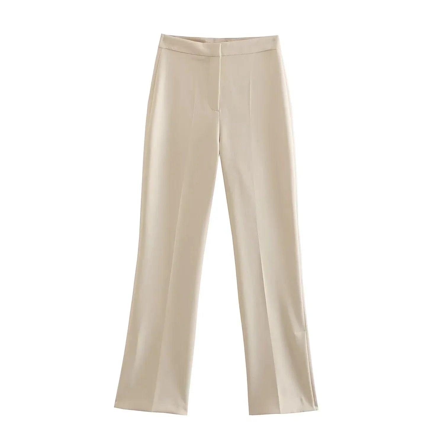 Rovioo Chic Slit-Leg Bottoms