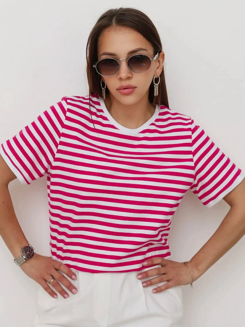 Rovioo Striped Commuter Tee